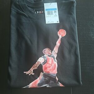 Black Jordan Tee